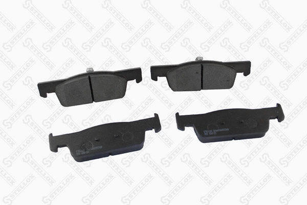 Brake Pad Set, disc brake (000 686-SX)