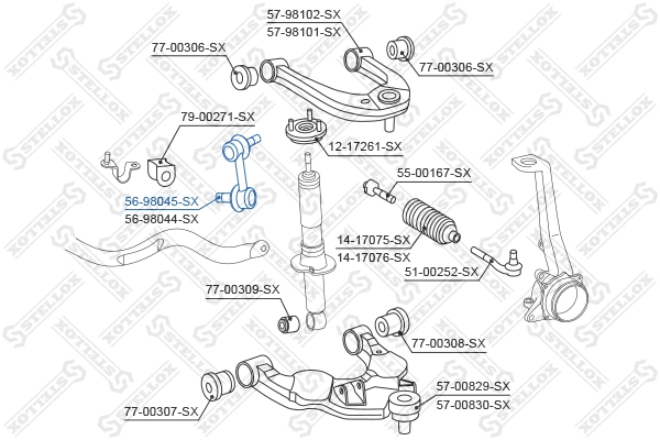 Link/Coupling Rod, stabiliser bar