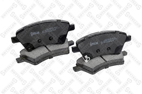 Brake Pad Set, disc brake (1226 001B-SX)