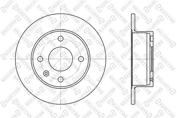 Brake Disc (6020-2513-SX)