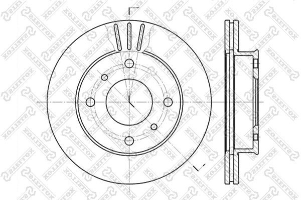 Brake Disc (6020-2230V-SX)