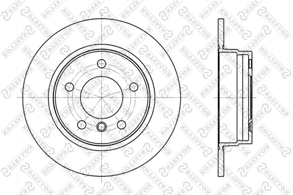 Brake Disc (6020-1525-SX)