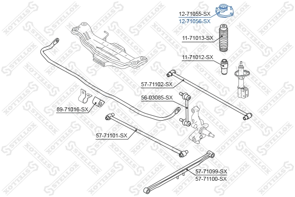 Suspension Strut Support Mount