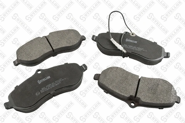 Brake Pad Set, disc brake (000 295B-SX)