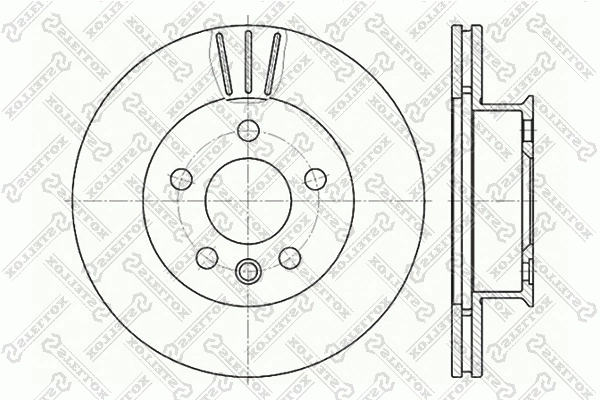 Brake Disc (6020-4733V-SX)