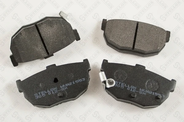 Brake Pad Set, disc brake (305 012-SX)