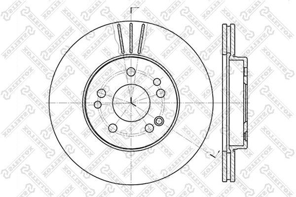 Brake Disc (6020-3308V-SX)