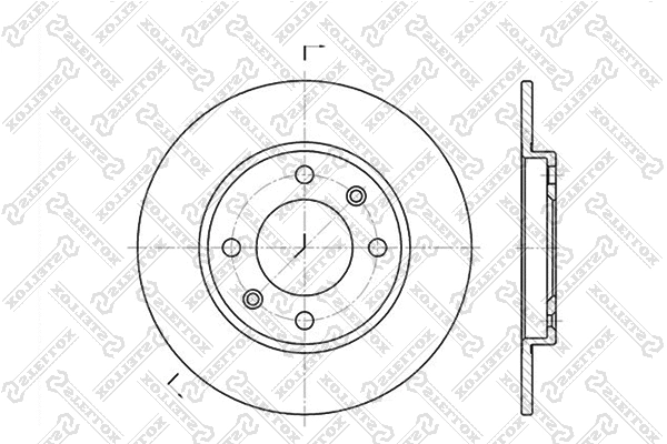 Brake Disc (6020-9947-SX)