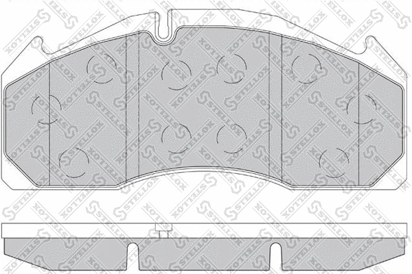 Brake Pad Set, disc brake (85-01423-SX)