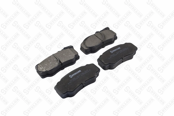 Brake Pad Set, disc brake (000 227B-SX)
