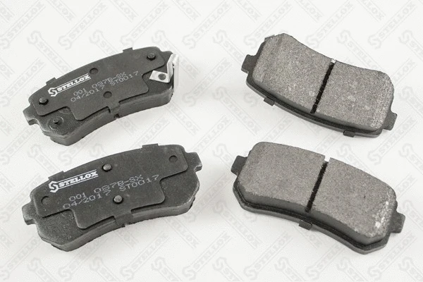 Brake Pad Set, disc brake (001 087B-SX)