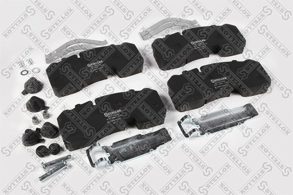 Brake Pad Set, disc brake (85-11428-SX)