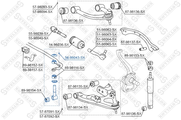 Link/Coupling Rod, stabiliser bar