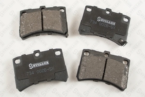 Brake Pad Set, disc brake (734 002B-SX)
