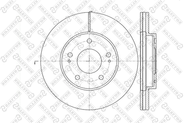 Brake Disc (6020-3034V-SX)