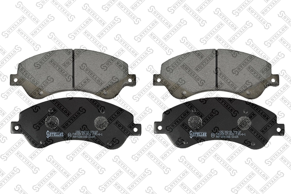 Brake Pad Set, disc brake (1262 002-SX)
