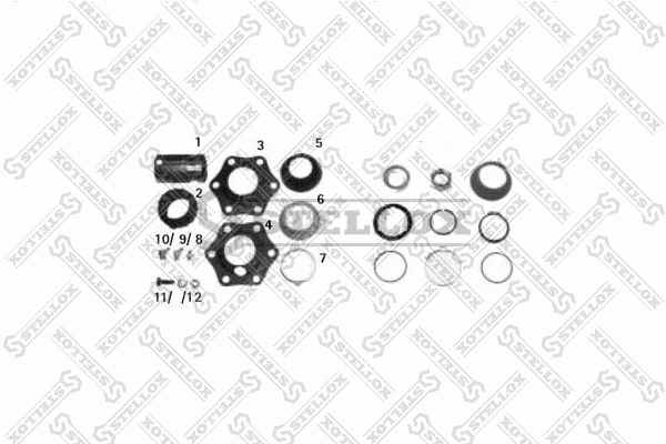 Repair Kit, brake camshaft (85-07025-SX)