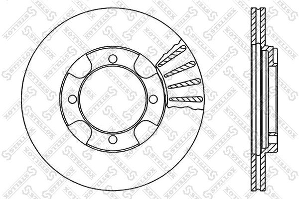 Brake Disc (6020-3011V-SX)