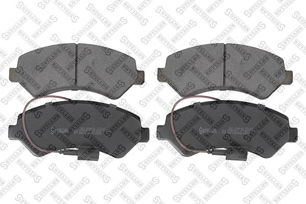 Brake Pad Set, disc brake (000 674B-SX)