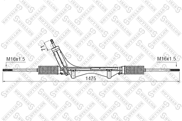 Steering Gear (00-35016-SX)