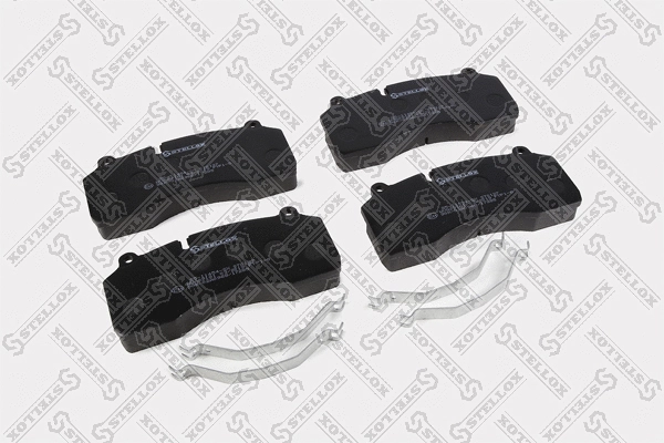 Brake Pad Set, disc brake (85-11454-SX)