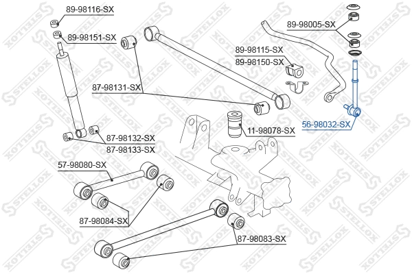 Link/Coupling Rod, stabiliser bar