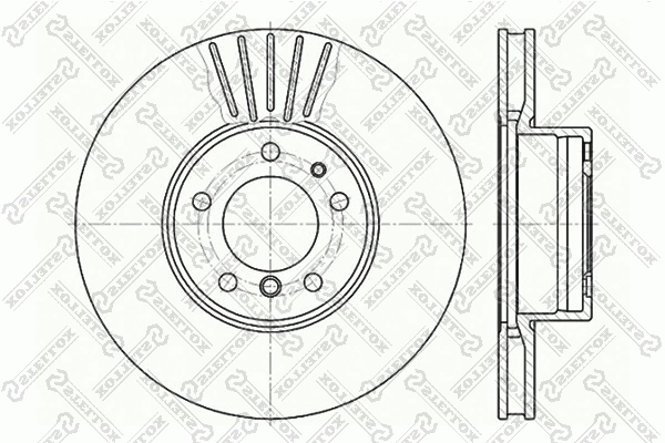 Brake Disc (6020-1532V-SX)