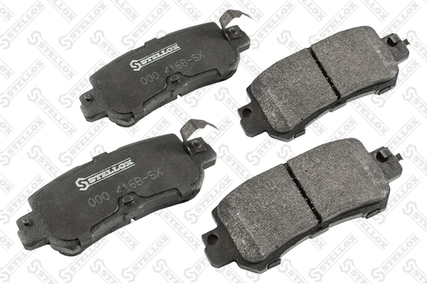 Brake Pad Set, disc brake (000 416B-SX)