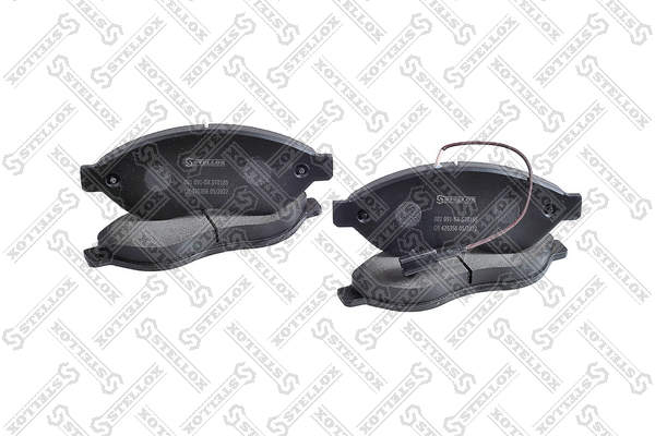 Brake Pad Set, disc brake (001 091-SX)