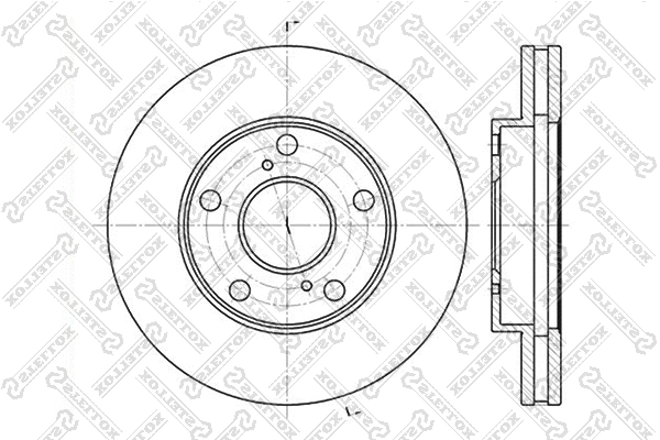Brake Disc (6020-4547V-SX)