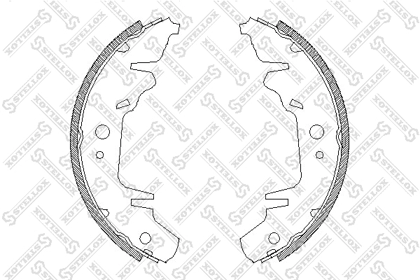 Brake Shoe Set (031 100-SX)
