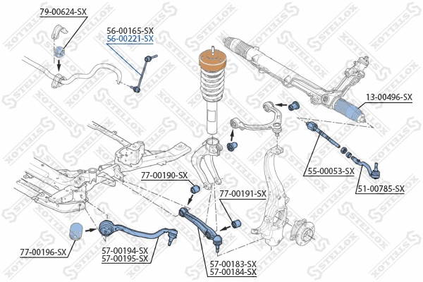 Link/Coupling Rod, stabiliser bar
