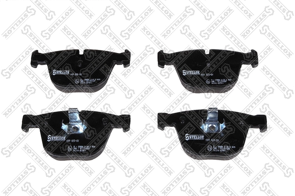 Brake Pad Set, disc brake (689 025-SX)
