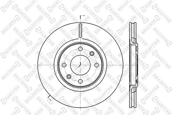 Brake Disc (6020-1919V-SX)