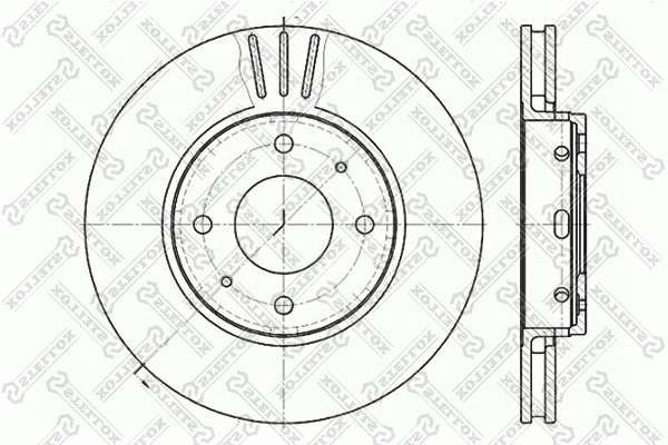 Brake Disc (6020-4839V-SX)