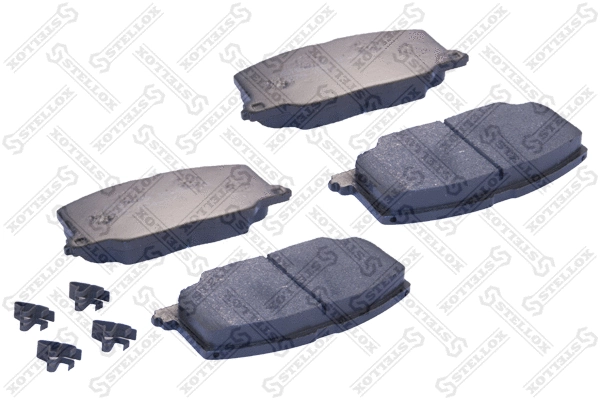 Brake Pad Set, disc brake (279 004-SX)