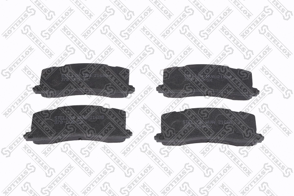 Brake Pad Set, disc brake (378 000-SX)