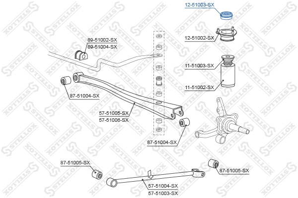 Suspension Strut Support Mount