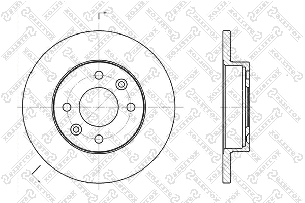 Brake Disc (6020-3908-SX)