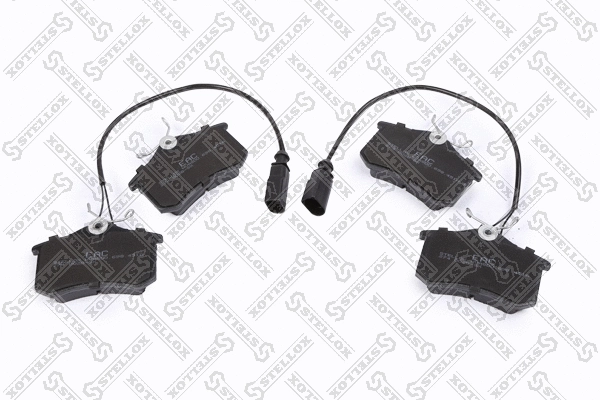 Brake Pad Set, disc brake (274 002B-SX)