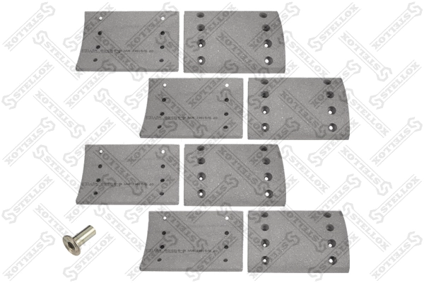 Brake Lining Kit, drum brake (85-01018-SX)