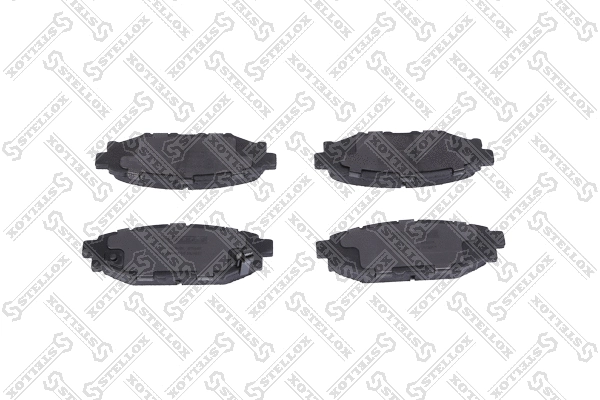 Brake Pad Set, disc brake (1147 001B-SX)