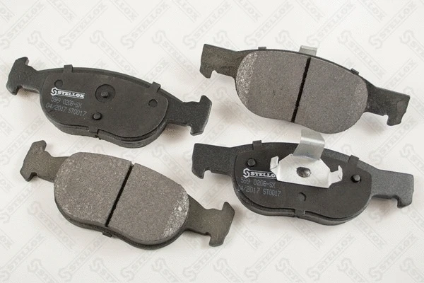 Brake Pad Set, disc brake (599 020B-SX)