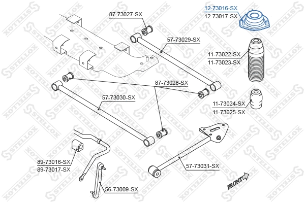 Suspension Strut Support Mount