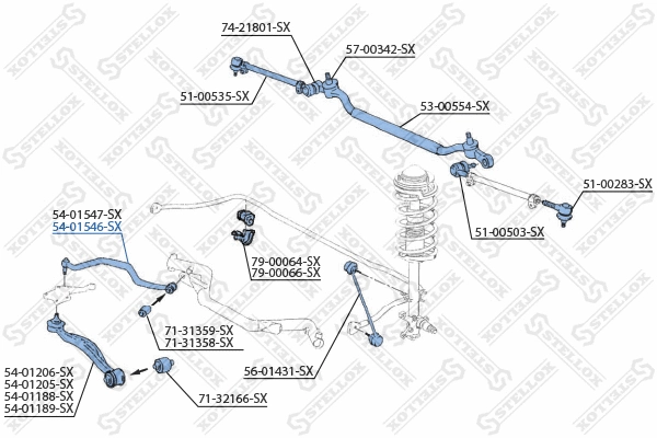 Control/Trailing Arm, wheel suspension