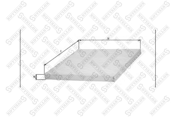Filter, cabin air (71-10182-SX)
