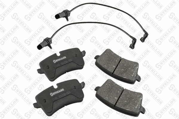 Brake Pad Set, disc brake (000 312B-SX)