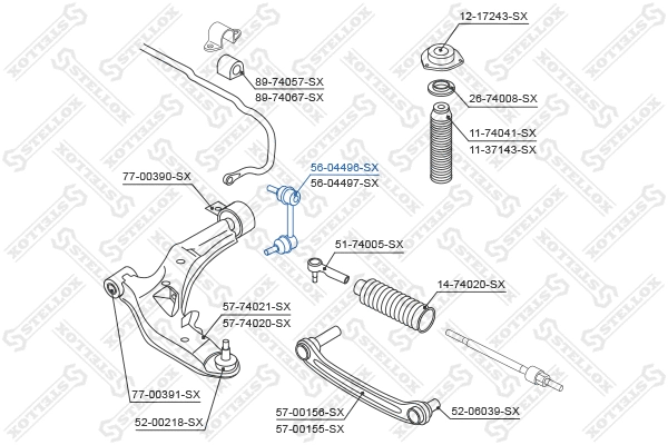 Link/Coupling Rod, stabiliser bar