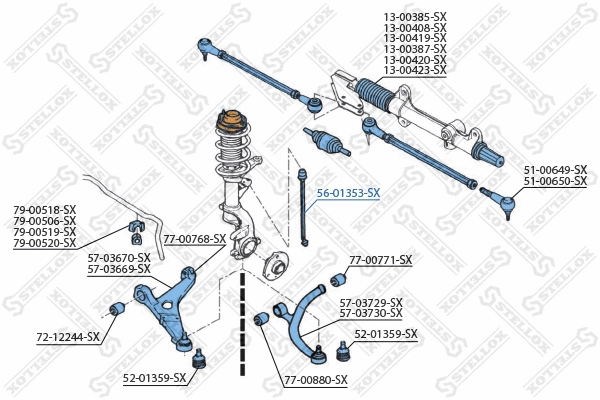 Link/Coupling Rod, stabiliser bar