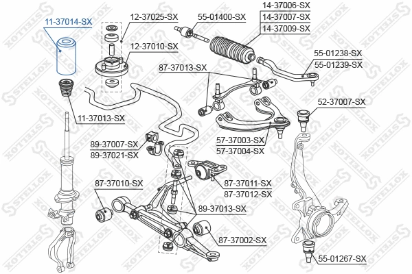 Protective Cap/Bellow, shock absorber